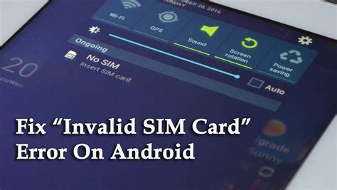 invalid sim card